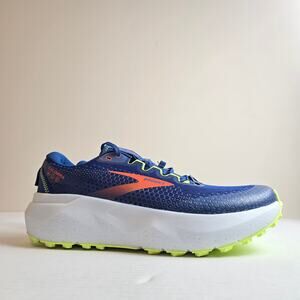 Brooks Caldera 6 Mens Sz 13 Ultra Trail Running Shoes Sneakers Navy Firecracker